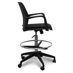 Clayton Drafting Office Chair - Black Office Chair LF-Core   
