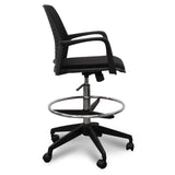 Clayton Drafting Office Chair - Black Office Chair LF-Core   