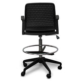 Clayton Drafting Office Chair - Black Office Chair LF-Core   
