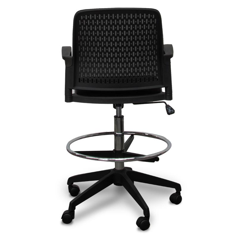 Clayton Drafting Office Chair - Black Office Chair LF-Core   