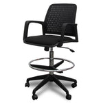 Clayton Drafting Office Chair - Black Office Chair LF-Core   