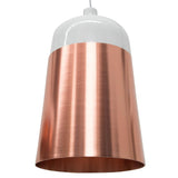 Clearance - Fontain Cylinder Pendant Lamp - Rose Gold - White Pendant Light S-Lighting-Core   