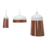Clearance - Fontain Slim Pendant Lamp - Rose Gold - White Pendant Light S-Lighting-Core   