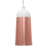 Clearance - Fontain Slim Pendant Lamp - Rose Gold - White Pendant Light S-Lighting-Core   