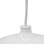 Clearance - Fontain Wide Pendant Lamp - Rose Gold - White Pendant Light S-Lighting-Core   