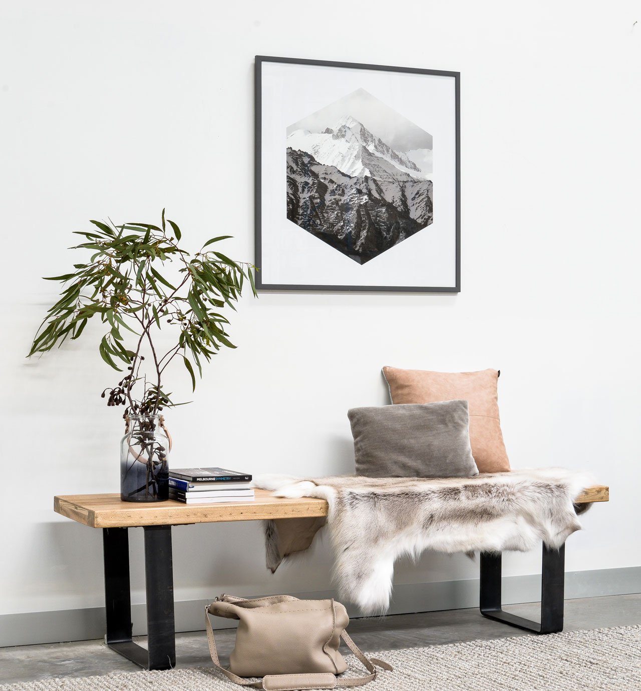 Dalton 1.7m Reclaimed Wood Bench Bench Reclaimed-Core