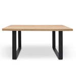 Dalton Reclaimed Elm Wood 1.7m Dining Table - Rustic Natural Dining Table Reclaimed-Core   