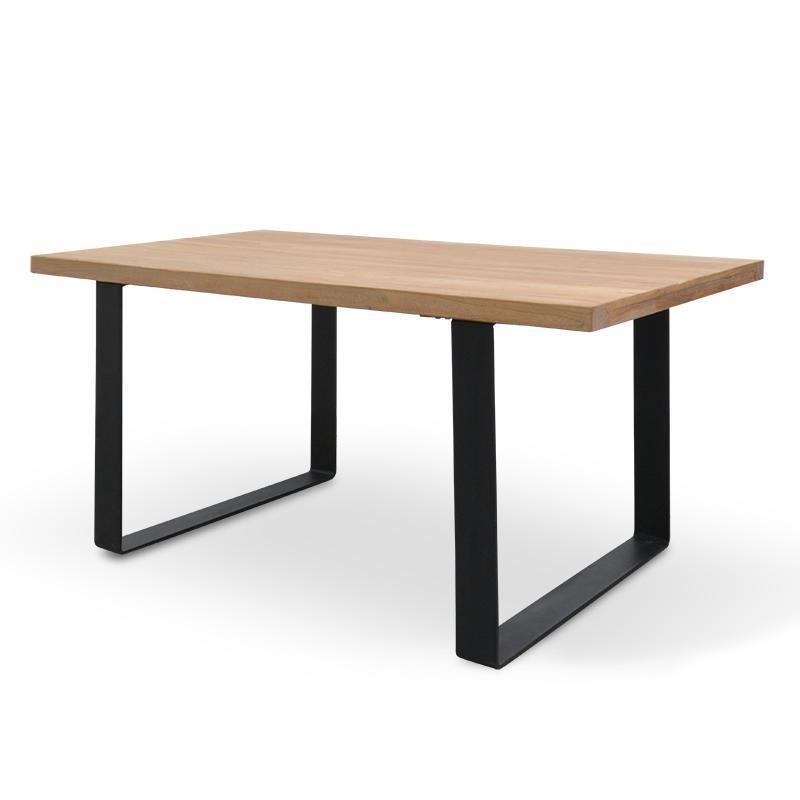 Dalton Reclaimed Elm Wood 1.7m Dining Table - Rustic Natural Dining Table Reclaimed-Core