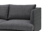 Denmark 3 Seater Fabric Sofa - Metal Grey LC767