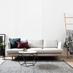 Denmark 3 Seater Fabric Sofa - Light Texture Grey | Interior Secrets
