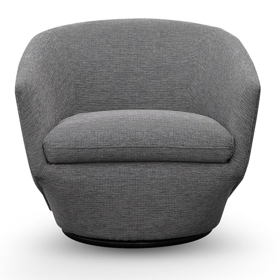 Donna Fabric Lounge Chair - Graphite Grey Armchair K Sofa-Core   