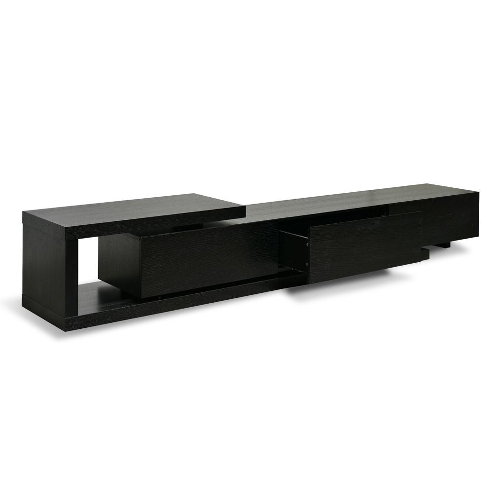 Dwell Extendable TV Entertainment Unit - Full Black TV/Entertainment Unit Better B-Core   