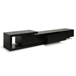 Dwell Extendable TV Entertainment Unit - Full Black TV/Entertainment Unit Better B-Core   
