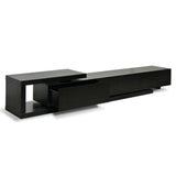 Dwell Extendable TV Entertainment Unit - Full Black TV/Entertainment Unit Better B-Core   