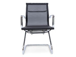 Charlie Visitor Office Chair - Black Mesh OC251