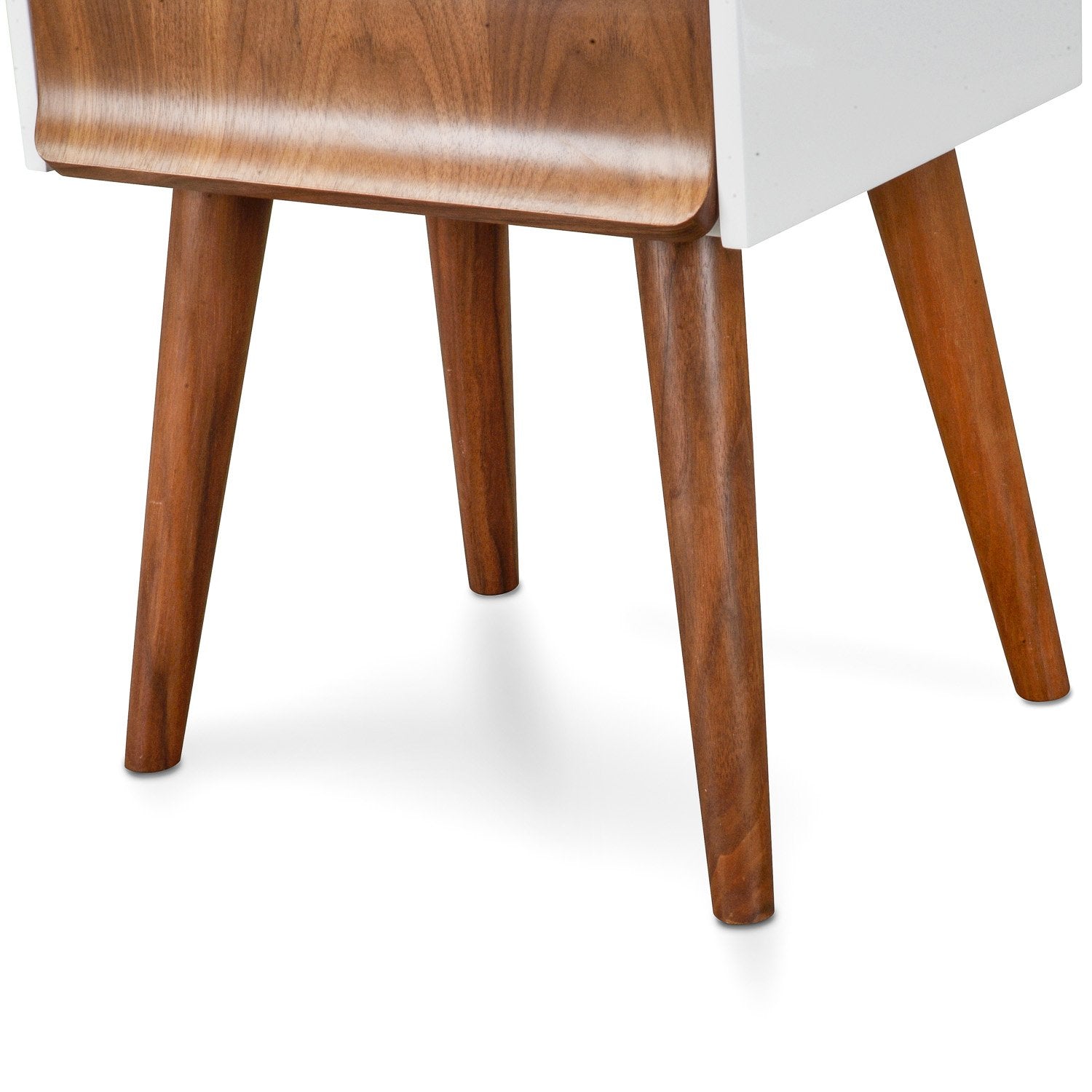 Ex Display - Elio Scandinavian Side Table - Walnut Bedside Table Iggy-Core
