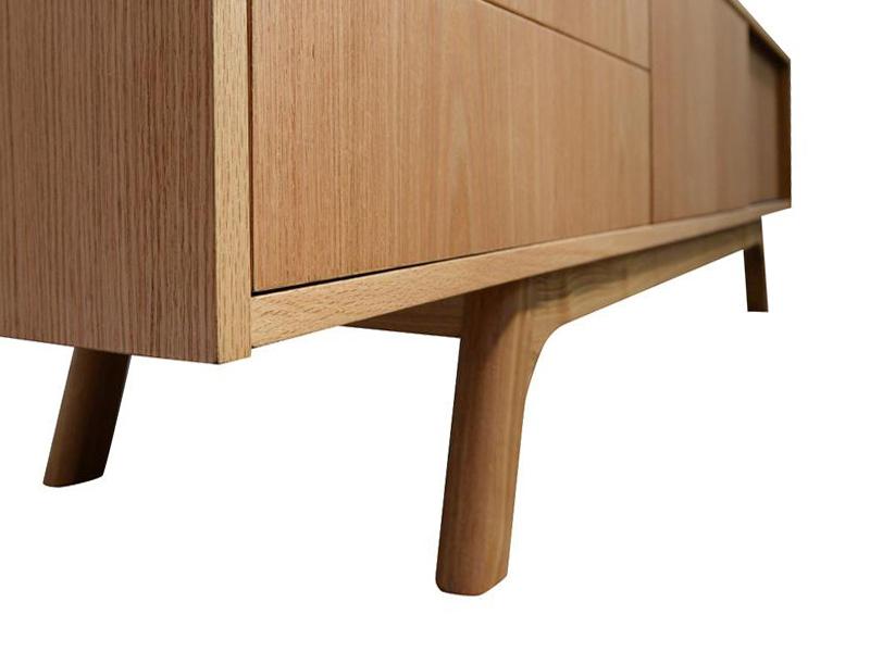 Ella Scandinavian 180cm TV Entertainment Unit - Lowline - Natural - Last One TV/Entertainment Unit Better B-Core