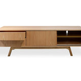 Ella Scandinavian 180cm TV Entertainment Unit - Lowline - Natural - Last One TV/Entertainment Unit Better B-Core