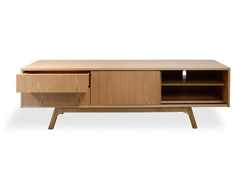 Ella Scandinavian 180cm TV Entertainment Unit - Lowline - Natural - Last One TV/Entertainment Unit Better B-Core