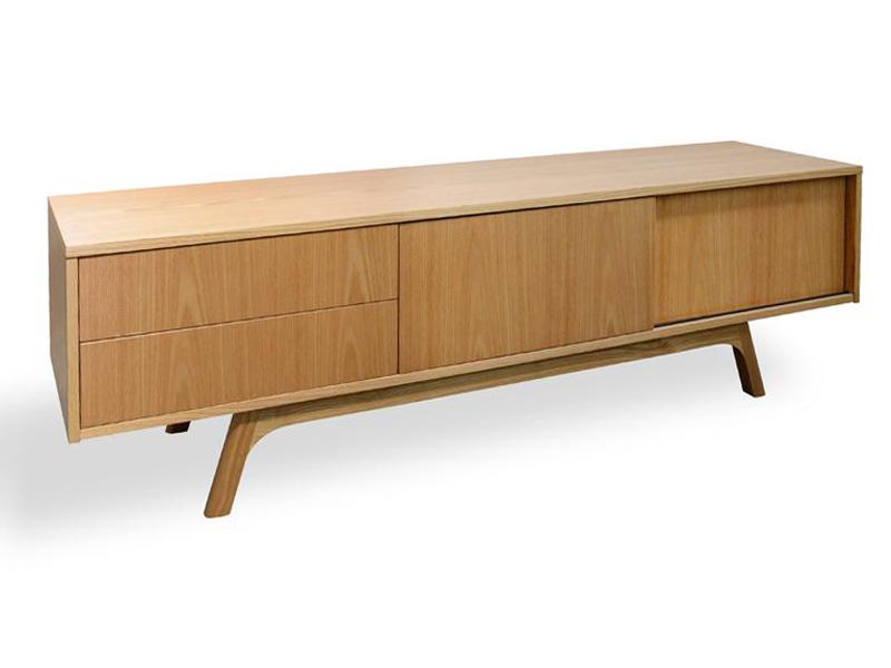 Ella Scandinavian 180cm TV Entertainment Unit - Lowline - Natural - Last One TV/Entertainment Unit Better B-Core