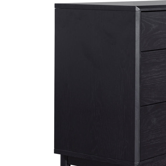 Eloise 3 Drawers Dresser Unit - Black Oak Drawer Century-Core   