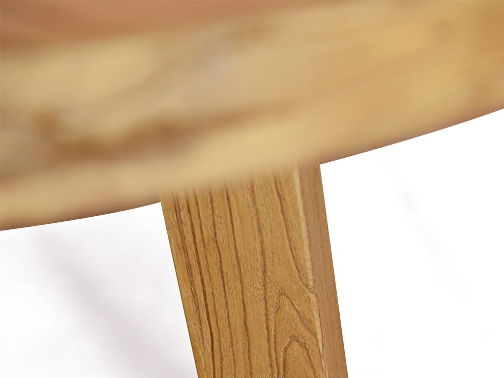 Ethan Reclaimed Elm Wood 1.5m Round Dining Table Dining Table Reclaimed-Core   