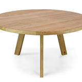 Ethan Reclaimed Elm Wood 1.5m Round Dining Table Dining Table Reclaimed-Core   