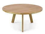 Ethan Reclaimed Elm Wood 1.5m Round Dining Table Dining Table Reclaimed-Core   