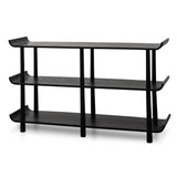Payton Wooden Shelving Unit - Black Shelves Drake-Core   