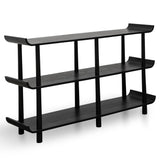 Payton Wooden Shelving Unit - Black Shelves Drake-Core   