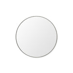 Flynn 120cm Round Mirror - Black Mirror Warran-Local   