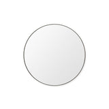 Flynn 120cm Round Mirror - Black Mirror Warran-Local   
