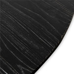 Gene Reclaimed Wood 1.4m Round Dining Table - Rustic Black Dining Table Reclaimed-Core   