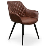Set of 2 - George Plywood Dining Chair - Cinnamon Brown DC2272-SEx2