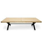 Harrison 3m Reclaimed 8 Seater Dining Table - Natural Dining Table Reclaimed-Core   
