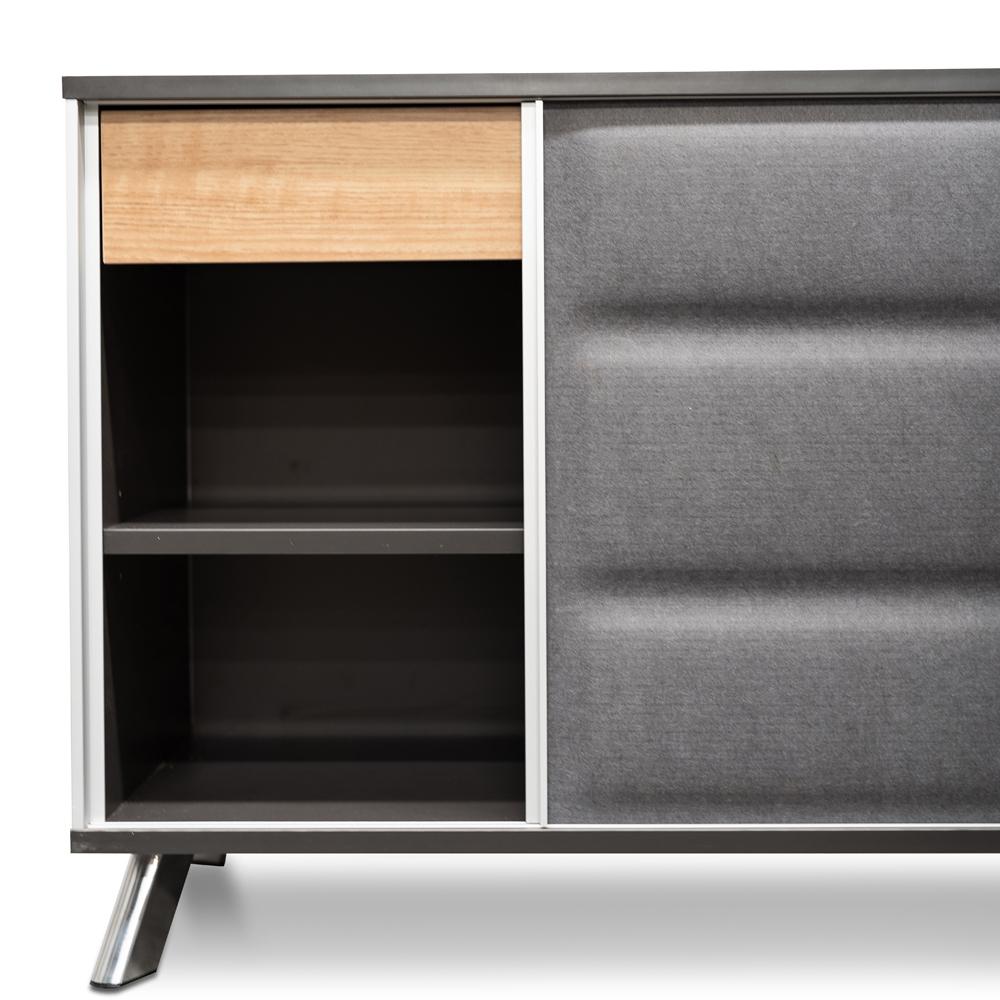 Hayes 2m Left Return Office Desk - Natural - Black Office Desk Sun Desk-Core   