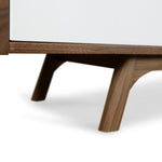 Hendrix 2.1m Wooden TV Entertainment Unit - Walnut - Last One TV/Entertainment Unit Better B-Core