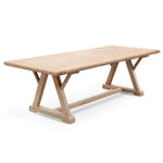 Hercules 8 Seater Reclaimed Elm Wood 2.4m Dining Table Dining Table Reclaimed-Core   