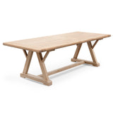 Hercules 8 Seater Reclaimed Elm Wood 2.4m Dining Table Dining Table Reclaimed-Core   