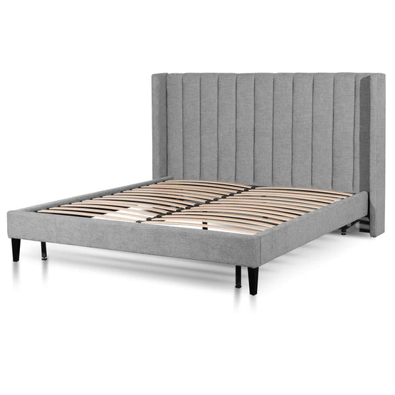 Hillsdale Queen Bed Frame - Flint Grey BD6299-MI