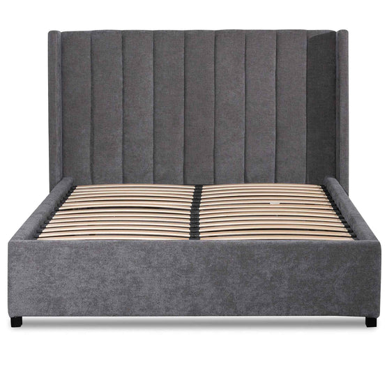 Hillsdale Queen Bed Frame - Ash Grey with Wide Base BD6278-MI