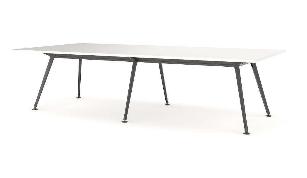 Horizon Boardroom Office Table 3.6m - Black Legs Boardroom Table OLGY-Local   
