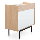 Huston 3 drawer chest - Natural - White - Last One Chest KD-Core   