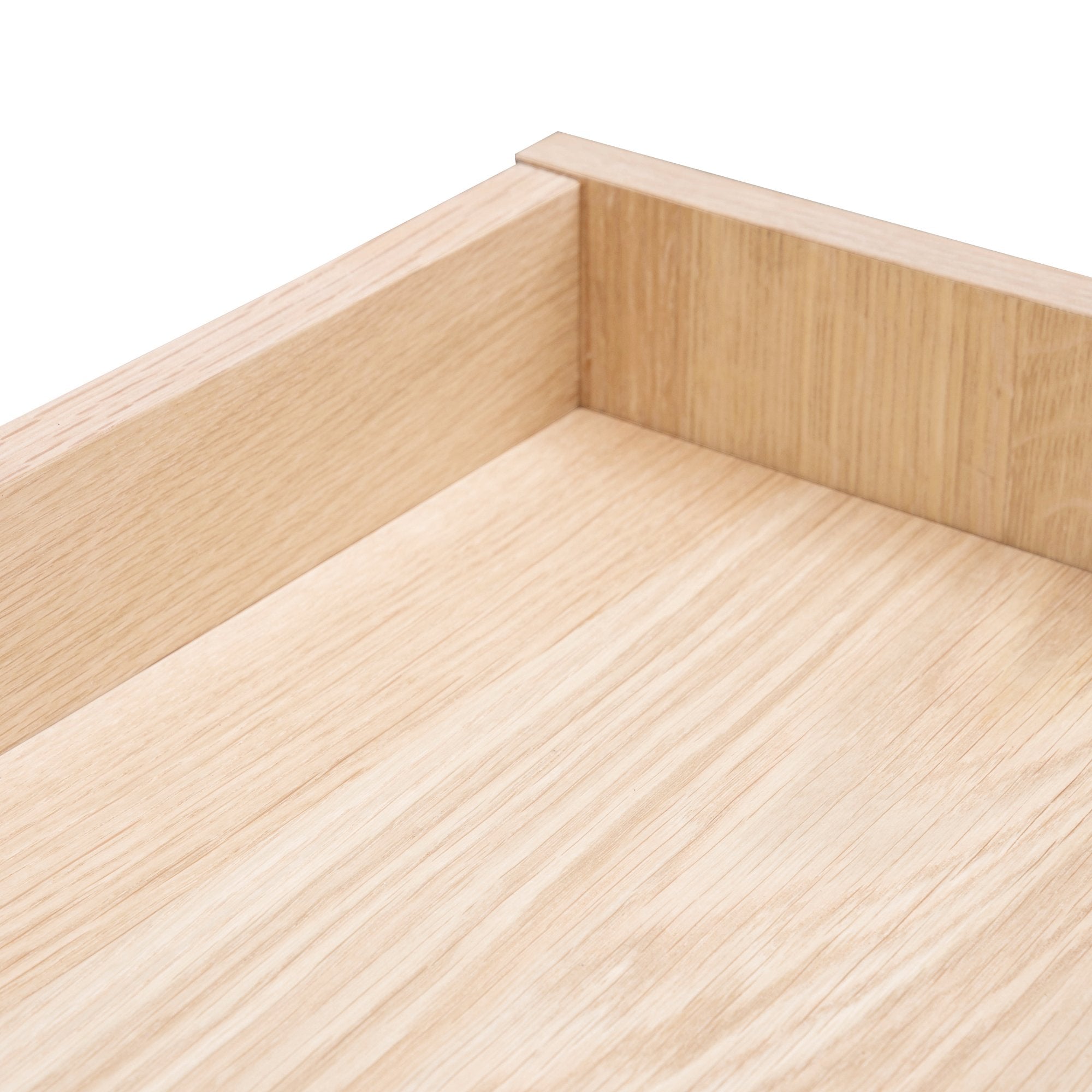 Huston 3 drawer chest - Natural - White - Last One Chest KD-Core   