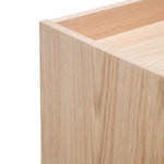 Huston 3 drawer chest - Natural - White - Last One Chest KD-Core   