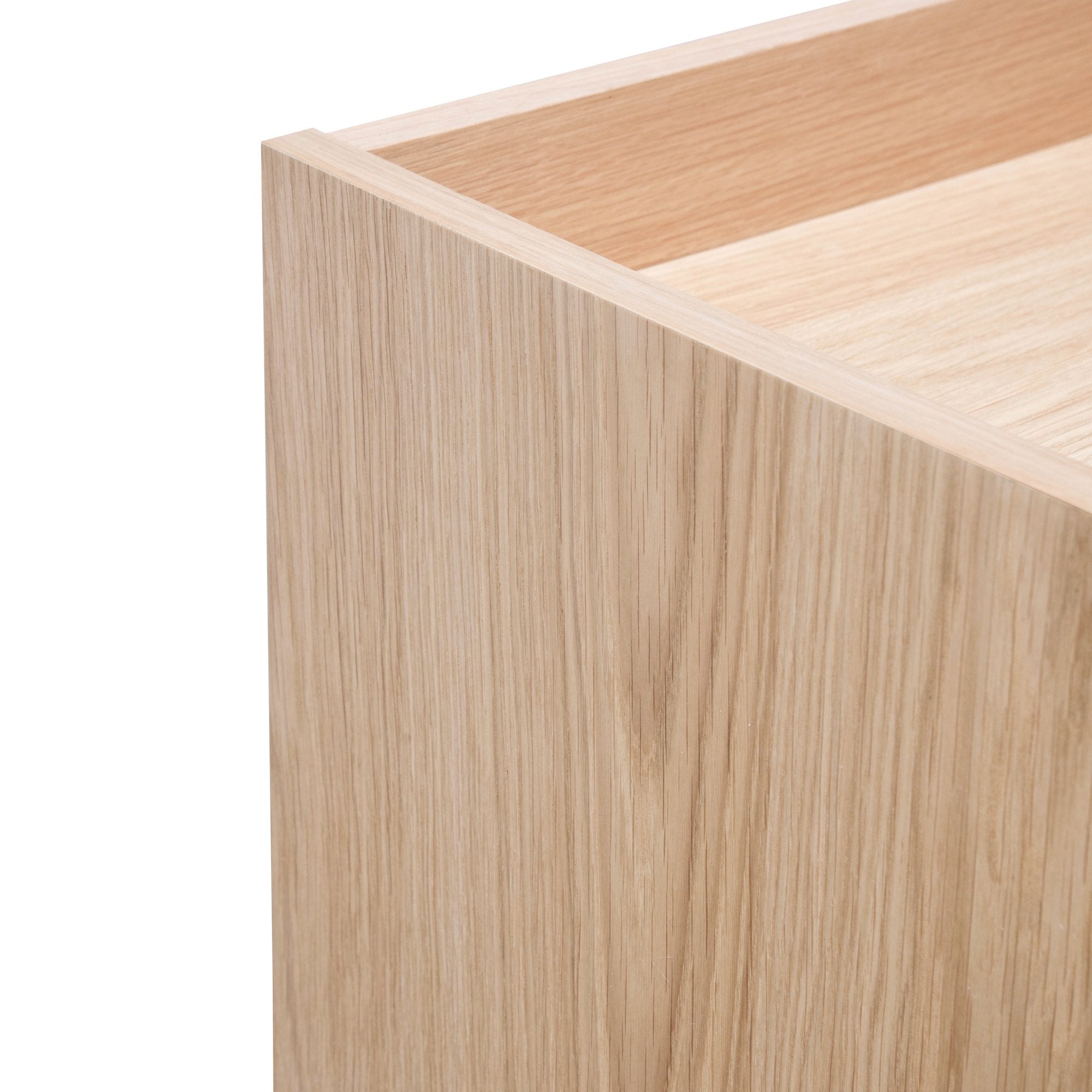 Huston 3 drawer chest - Natural - White - Last One Chest KD-Core   