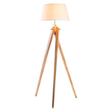Izu Tripod Floor Lamp White - Natural Floor Lamp New Oriental Lighting-Local   