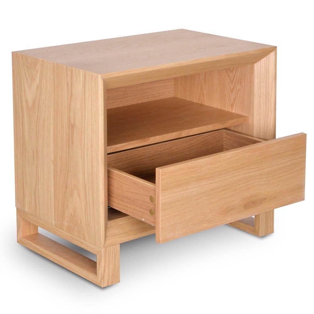 Jaxson Bedside Table - Natural Oak - Last One Bedside Table Century-Core