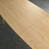 Johansen Extendable Oak Dining Table - Natural Dining Table VN-Core   
