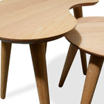 Johansen Nest of Wooden Side Tables - Natural Side Table VN-Core   